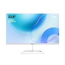 PC Power PCG24F100DW 23.8 Inch FHD Display HDMI, VGA White Gaming Monitor